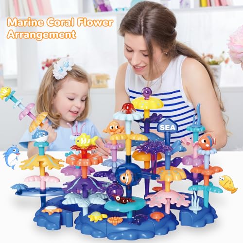 Sltbeh 907C Coral Garden Buildingtoys For Age 4, 5, 6 Years Old Boys Girls,Ocean Blocks thumb #1