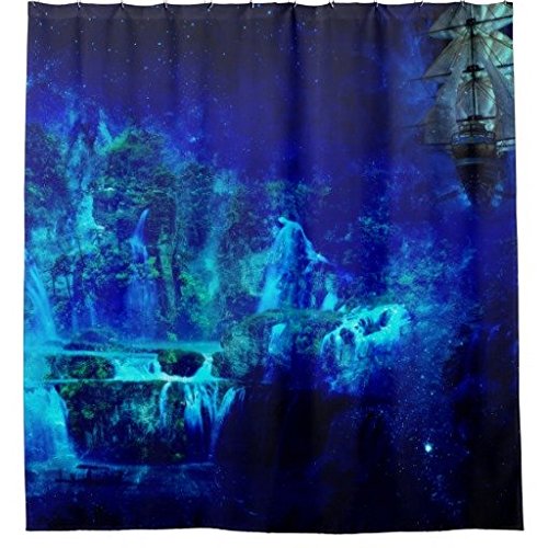 Journey T Neverland Shower Curtain 48 x 72 Inch