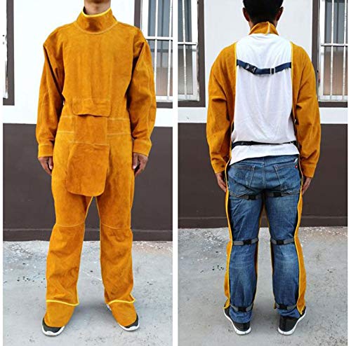 AORISSE Delantal De Soldadura para Trabajo Pesado, Herramienta De Soldadura Ignífuga De...