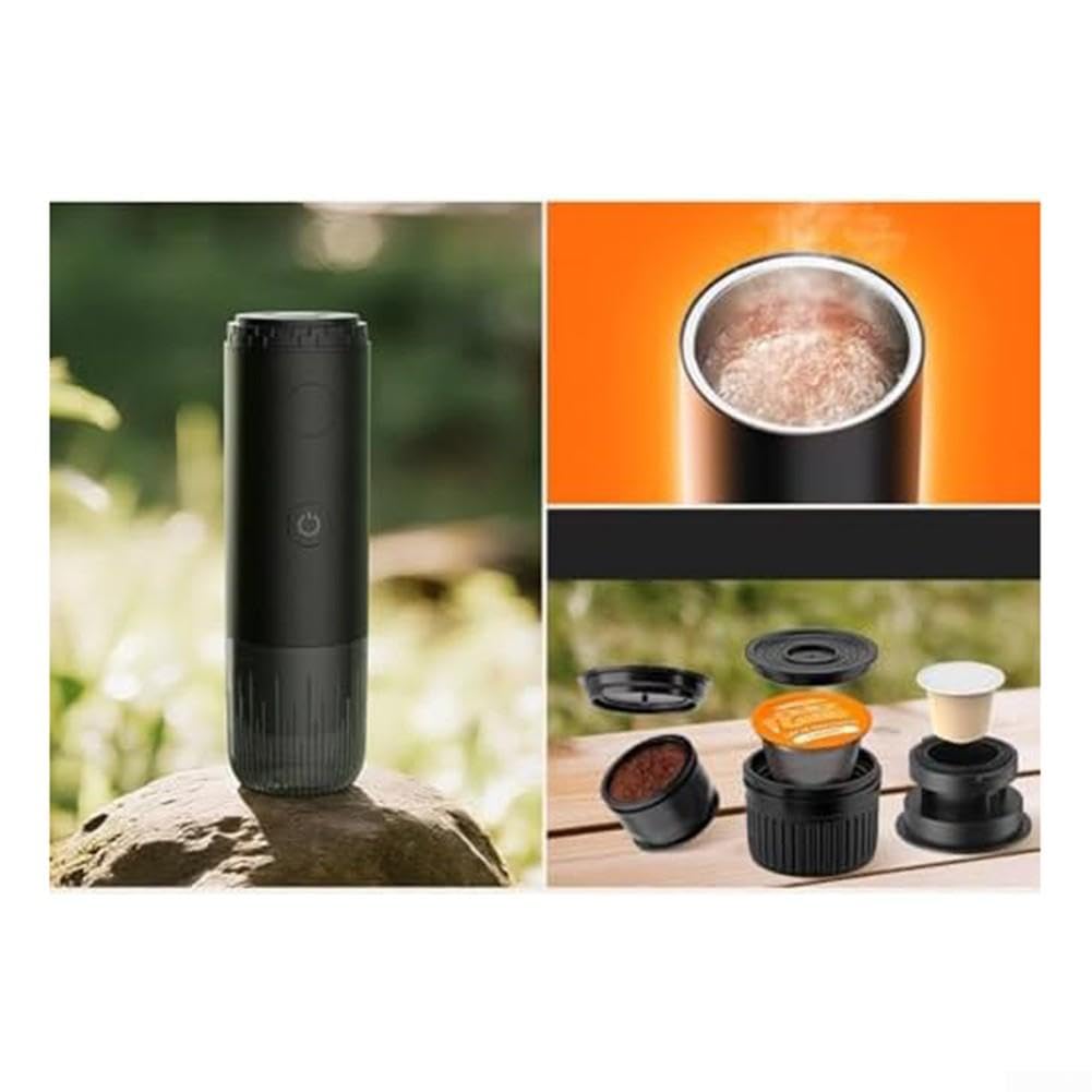 Cafetera Portátil USB-C Compacta para Viaje