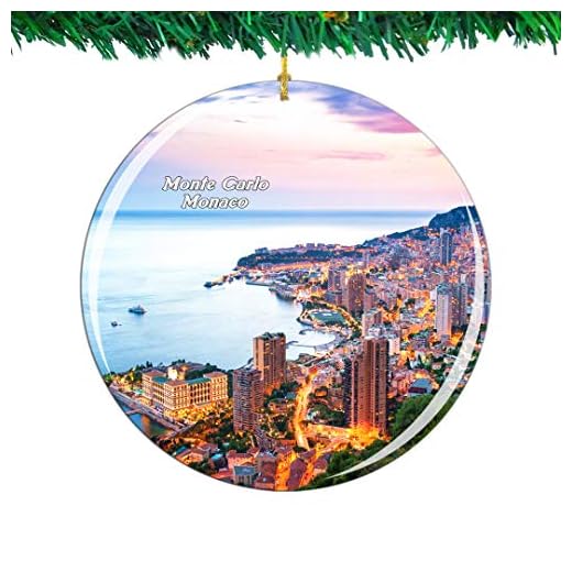 Puerto De Montecarlo Accesorios Accesorios Navidad Adornos con Agujero Decoraciones Decoración para Ventana Adviento Amigos 7.3Cm