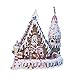 Kurt Adler Clay-Dough Gingerbread Inn with C7 Bulb, 13-Inch