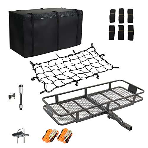 Pack Your Bags and Go Tuffiom's Hitch Mount Cargo Carrier Makes