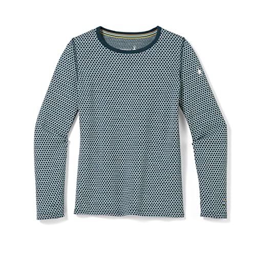 Smartwool Children's Classic Thermal Merino Base Layer Pattern Crew