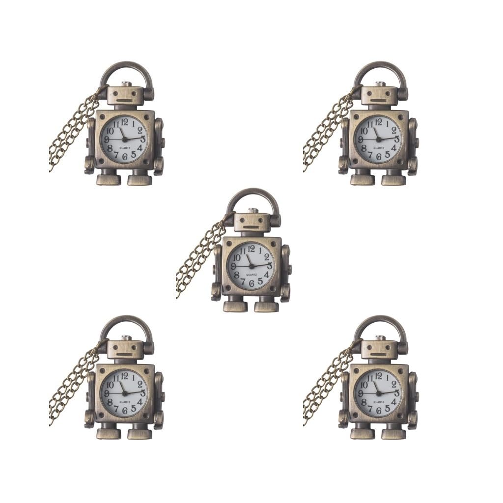 Reloj de robot vintage para evitar perder llaves con estilo retro 8
