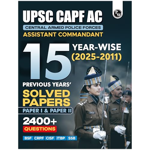 PW UPSC CAPF AC Central Armed Police Forces Assistant Commandant ...