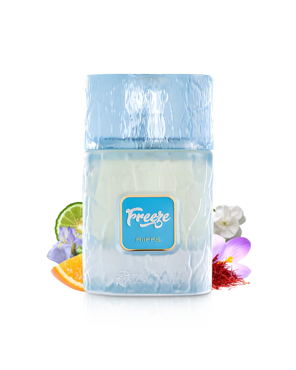Riiffs Profumi Freeze - Fresh, Icy, Musky - Estratto di Parfum Long-Lasting Fragrance for Unisex, 3.4 Ounce / 100 ml