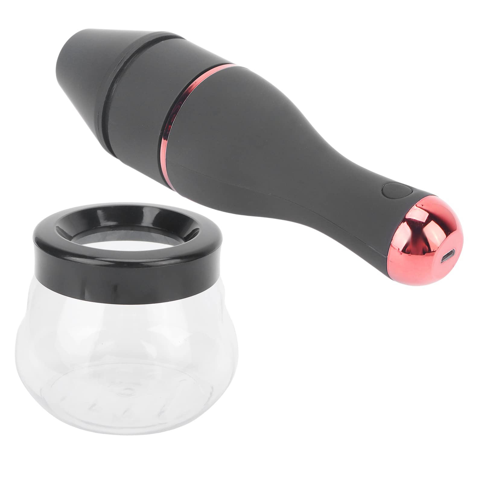 Spinner Pulitore Pennelli Trucco Elettrico, Strumento Ricaricabile ad Asciugatura Rapida per Pennelli di Diverse Dimensioni, Alta velocità 12000 Giri/min, Ricarica USB