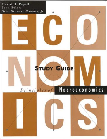 Principles of Macroeconomics 0395874556 Book Cover