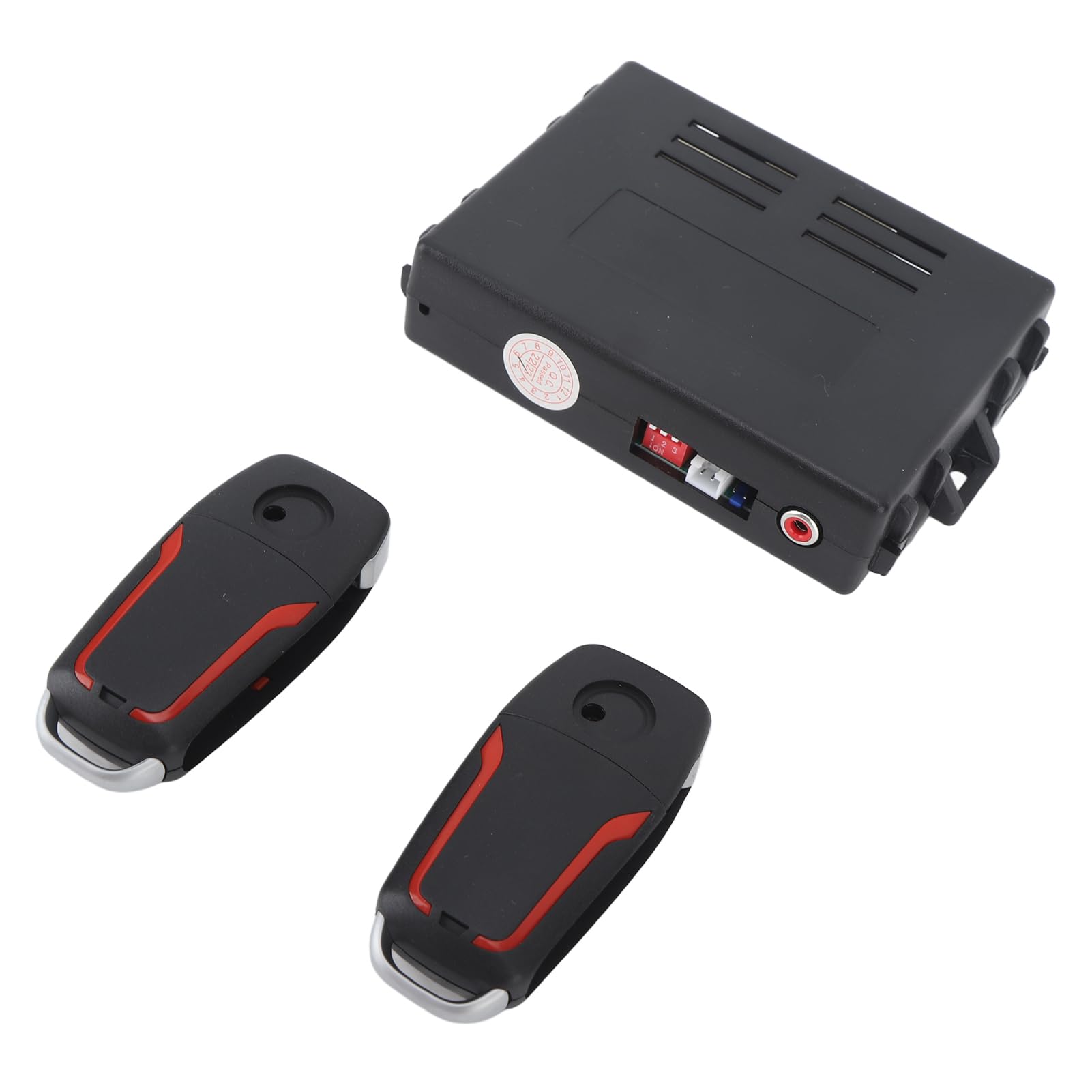 de Alarma de Seguridad Universal para automóvil, Kit antirrobo de 12 V con Arranque de 1 botón y Entrada sin Llave, Parada de Arranque Remoto del Motor y función de buscador de