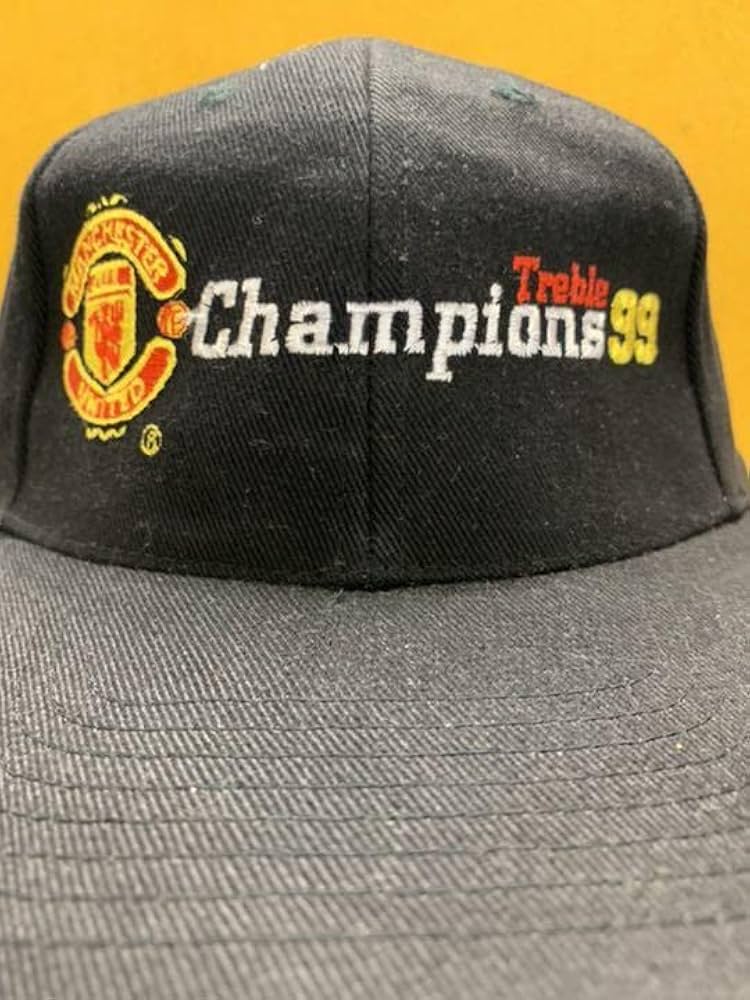 '99Man U三冠記念キャップ 公認商品 希少 未使用品タグ付き 25周年記念キャップ – YUZU Official Store