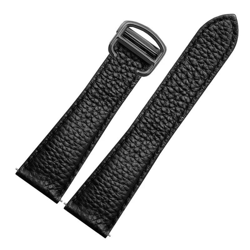 Bracelet en cuir pour Cartier Tank London Solo WSTA0029 WSTA0030 16mm