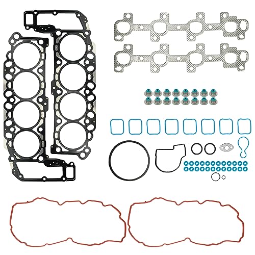Image of IRONTEK Head Gasket Kit fit for Chrysler 2007 Aspen, for Dodge (2004-2007 Dakota / 2004-2007 Durango / 2004-2007 Ram 1500) #HGS1101 AHS2073 CR287HS-B Cylinder Head Gasket Set