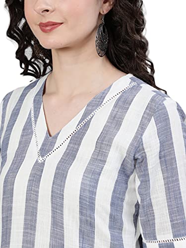 Image of Jaipur Kurti Women's Cotton Blend Regular Kurta