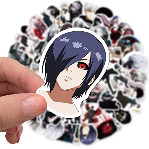 Adesivos Tokyo Ghoul para laptop e garrafa de água, decalque de vinil anime legal para telefone adol
