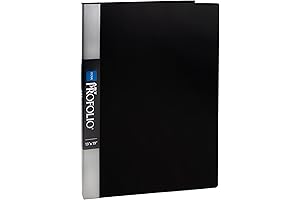 Itoya Original Art ProFolio 13x19 Black Photo Album Book with 48 Pages