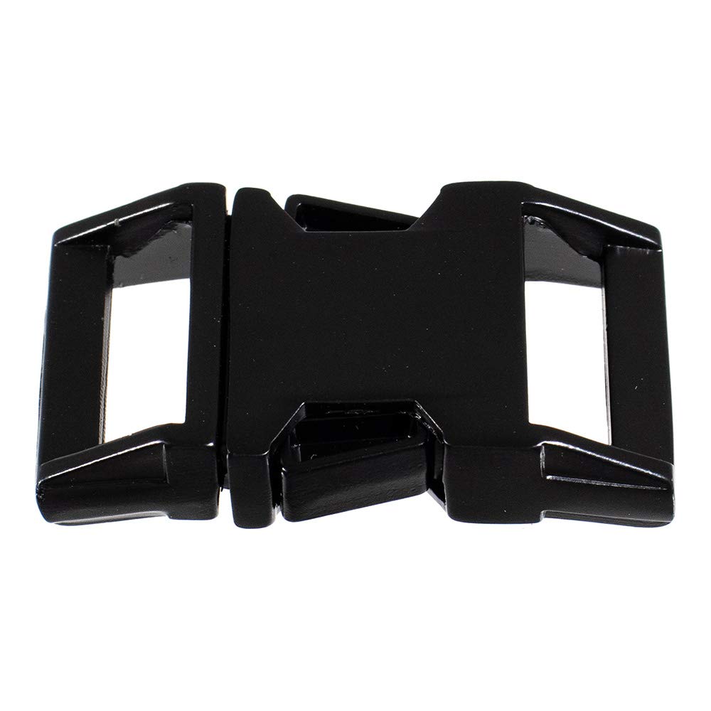 Batz 5/8" X 1-1/2" Side Rel. Buckle Black Powder Coat