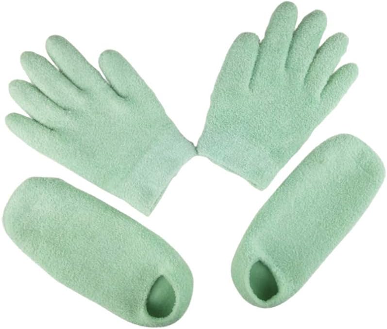 EXCEART 1set Hand Moisturizing Gel Spa Set of Nourishing Gloves and Socks for Softening Feet and Hands for Self-Care Unisex Skin Treatment for Special Occasions