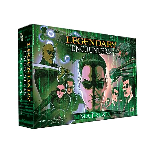 Upper Deck: Legendary Encounters: The Matrix Deck Building Game - Juego de Mesa para 5 Jugadores, Edad Recomendada 13+