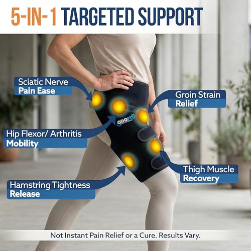 Manchon de compression cuisse idéal pour le sport et la marche active - 3