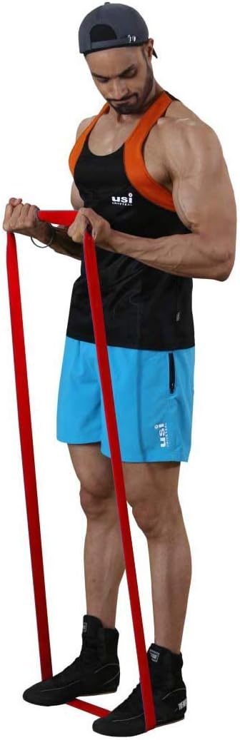USI Resistant Latex Loop Heavy Stretching Fitness Exercise Loop Pull Up Band