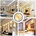 4-Pack GU10 LED Bulbs Dimmable, 50W Halogen Equivalent, 5W, 500LM 3000K Warm White, 120V, for Landscape or Home Lighting