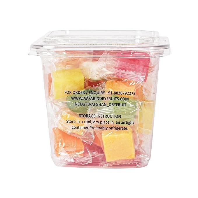 AAFARIN Premium Sweet Fruit Jelly Candy 500g | Soft & Chewy | Natural Fruit Flavors | Perfect for Kids, Parties & On-the-Go Snacking 4
