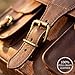 cuero Leather Messenger Bag for Men, 18 Inch Laptop Crossbody, Handmade Leather Shoulder Satchel Bag for Men, Full Grain Business Briefcase for Office/Work/Travel - Vintage Brown