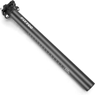 FITTOO Bike Seat Post, Bicycle Seat Pillar Diameter 27.2mm, 30.4mm, Aluminum Alloy Saddle Stand Pole, for Mountain Bike, R...