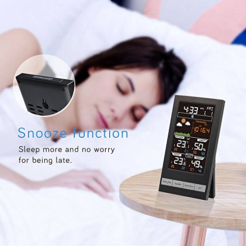 image for ECOWITT Digital Wireless Colour Weather Station Indoor Outdoor Tempera