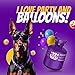 GASCLUB Helium Tank for Balloons At Home, 22L Balloon Kit Up To 100 Latex Balloons, Balloon Pump Kit Includes Latex Balloons and Ribbon, Perfect for Parties and Events