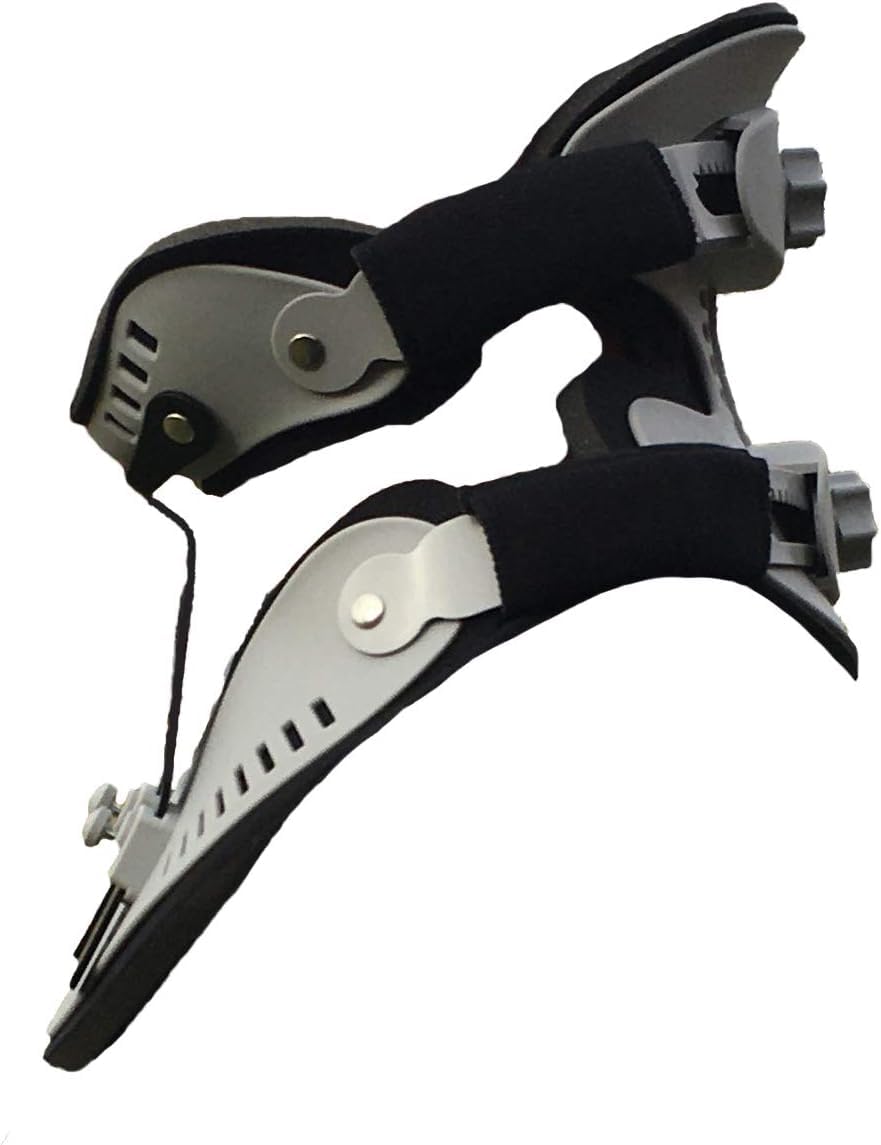 Alpha Medical Adjustable Cervical Collar Immobilizer Cervical Orthosis Neck Pain Spine Pressure Traction Device Neck Support Vertebrae Stabilizer LO180