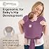 KeaBabies Baby Wraps Carrier, D-Lite Baby Wrap & Baby Wrap Carrier - Easy-Wearing - All in 1 Original Breathable Baby Sling - Adjustable Baby Sling Carrier, Lightweight,Hands Free Baby Carrier Sling