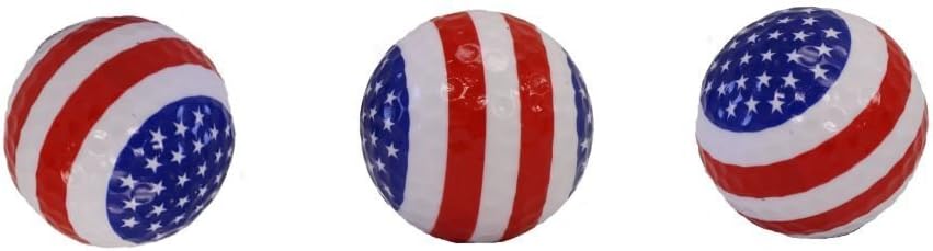 Player Supreme Usa Stars Golf Balls 3 Pack