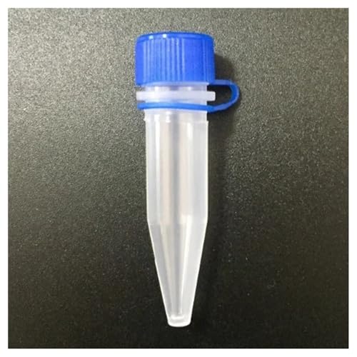 Generic - Verrerie et matériel de laboratoire Lot de 500 tubes cryogéniques de 1,5 ml avec bouchon connecté, 10 mm × 46,5 mm, for stockage à froid, avec lave-glace