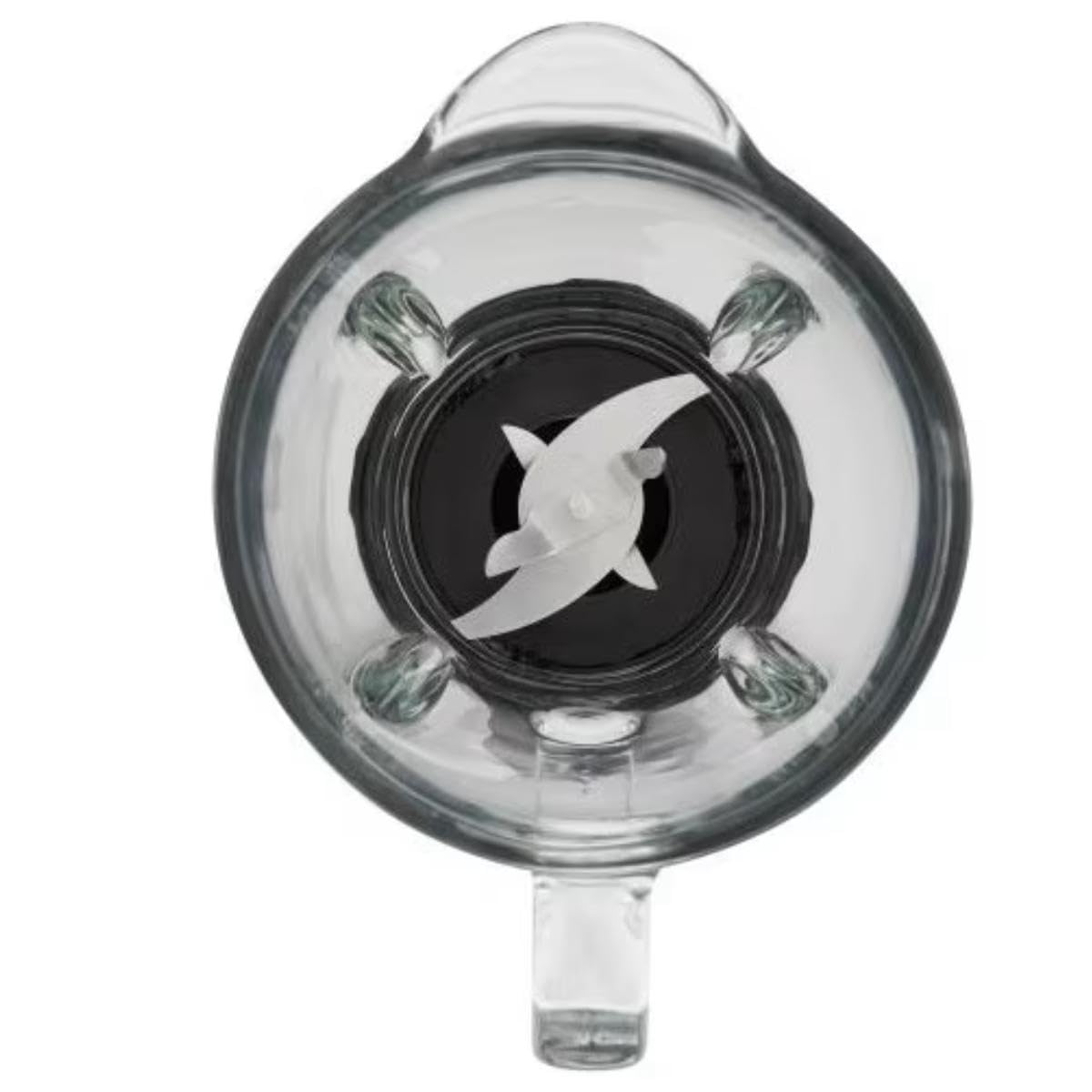 Oster Aliado Frullatore, 900 W, 3 Velocità + Funzioni programmate, Lama 6 Punte Acciaio Inox, Bicchiere in Vetro Borosilicato da 1.5 L con Dosatore, All Metal Drive, Motore reversibile