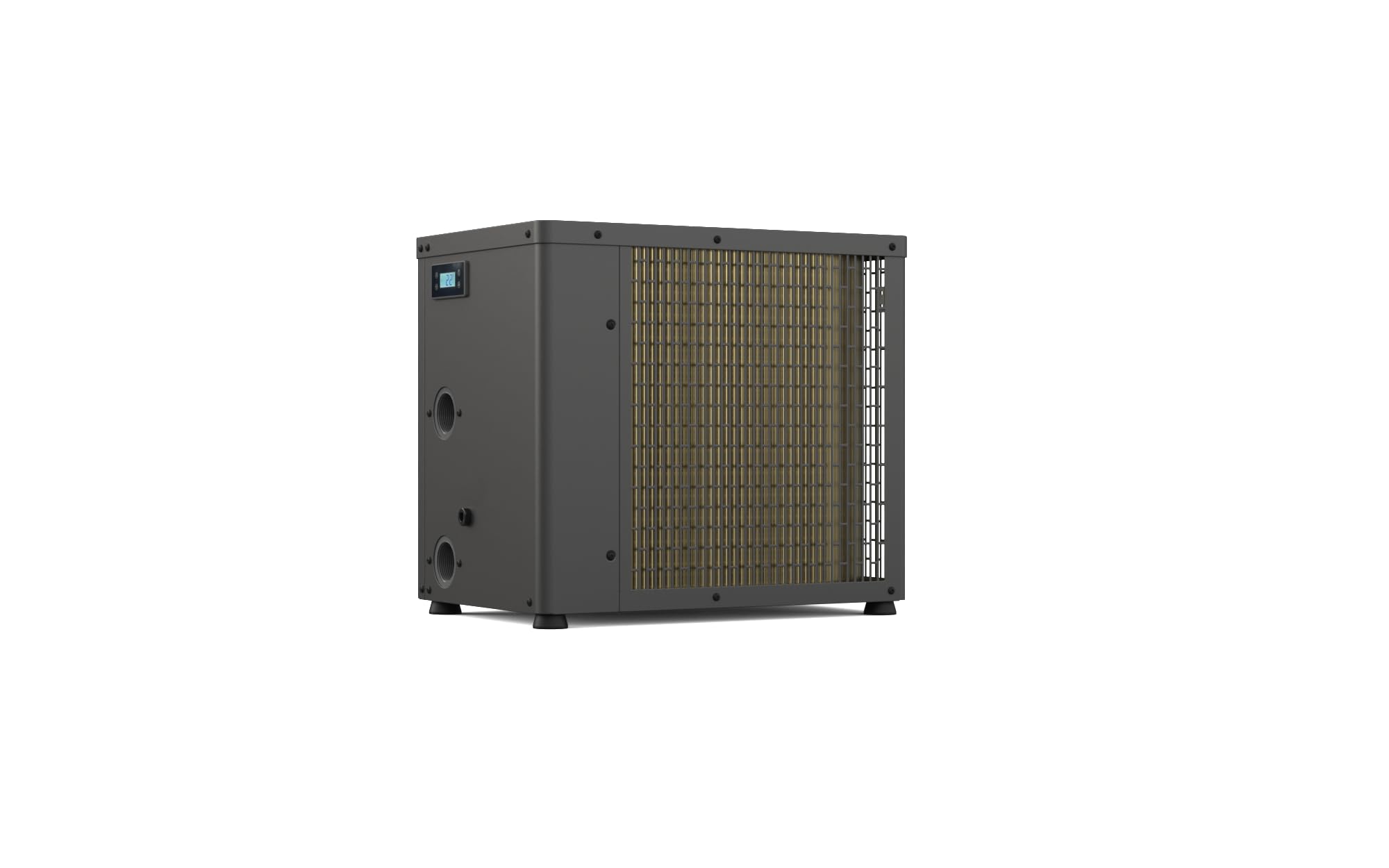 STEINBACH Wärmepumpe Startis Style – 049400Z – Pool Wärmepumpe bis 20.000 l – 4,3 kW – Mit WLAN App-Steuerung – Salzwassertauglich – effizientes R290-Kältemittel