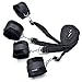 Freyja X Bed Limb Holder System Kit Medical Grade Velcro with Adjustable Soft and Comfortable Cuffs for Leg, Ankles and Hand, Wrists fit any size Mattress