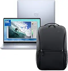 Notebook Dell Inspiron I14-I150U-M70BP 14' FHD+ Intel® Core™ 7 150U 16GB 1TB SSD Win 11 Prata Gelo + Mochila Essential