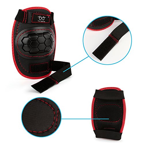 image for Bezioner Kids Knee Pads and Elbow Pads with Wrist Guards Protective Ge