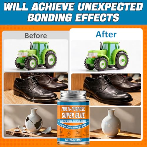 Pegamento súper fuerte 170ml con pincel integrado miniatura 5