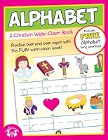 Alphabet Christian Wipe-Clean Book 1619380757 Book Cover
