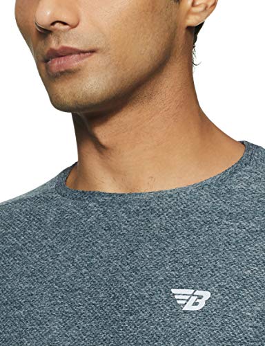 Image of Polyester B-091 Cricket Mens Round Neck Tee, Small (Grey)