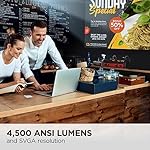 ViewSonic PA700S 4500 Lumens SVGA High Brightness Projector with Vertical Keystone for Business and Education - Image 2