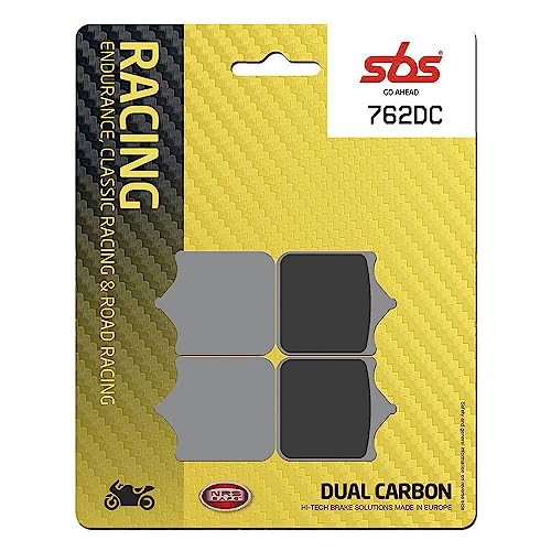 Set 4 BeläGe Bremse Racing Sbs 762 Dc Dual Kohlenstoff Cagiva X-TRA Raptor 1000-image