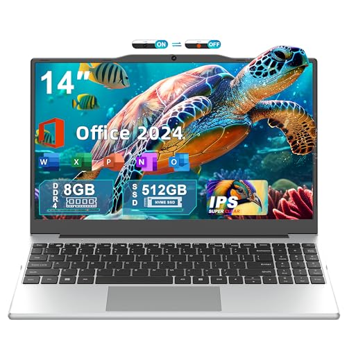 Amazon.co.jp: Fsjun Office 2024&win 11搭載 ノートパソコン 14