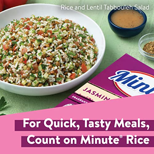 Minute Jasmine Rice, Instant Jasmine Rice for Quick Dinner Meals, 12 Ounce Box - Thumbnail 4