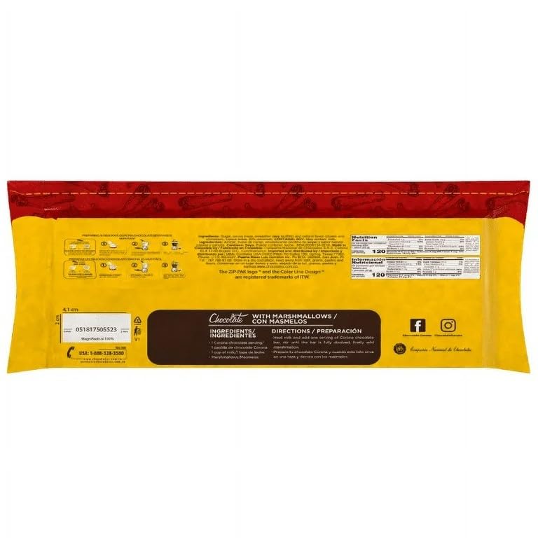 Corona - Cinnamon & Cloves Chocolate Bars - Resealable - 17.6 Ounce (Pack of 2)