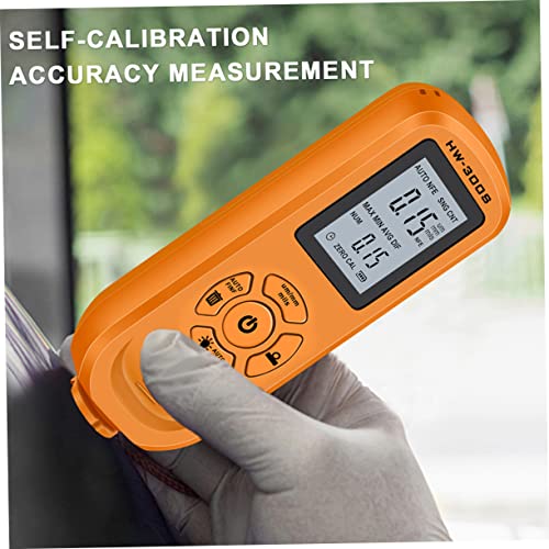 Luxshiny Medidor de Grosor de Recubrimiento Automotriz Portátil para Uso Industrial miniatura 6