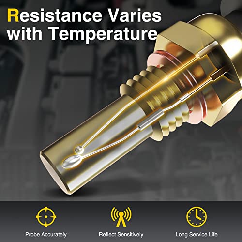 A-Premium Engine Coolant Temperature Sensor Compatible with BMW 323Ci 323i 325Ci 325i 328Ci 328i/ 525i 525xi 528i 645Ci 650i 740i 745i/ M3 M5 M6 X5 X6 Z4 Z8 - Thumbnail 3